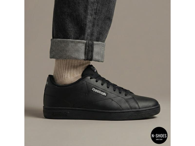 Чоловічі чорні кеди Reebok Court Clean 100074370 6099